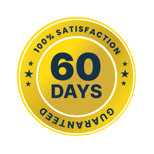 60 Days Satisfaction Guaranteed